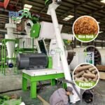 rice husk pellet machine