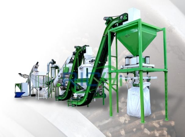 rice husk pellet machine